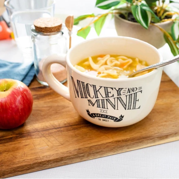 Mickey & Minnie Mouse Ceramic Soup Mug - Picture 9 of 16